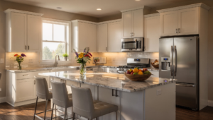 Updated kitchen typical of mid-range Wheaton IL homes for sale