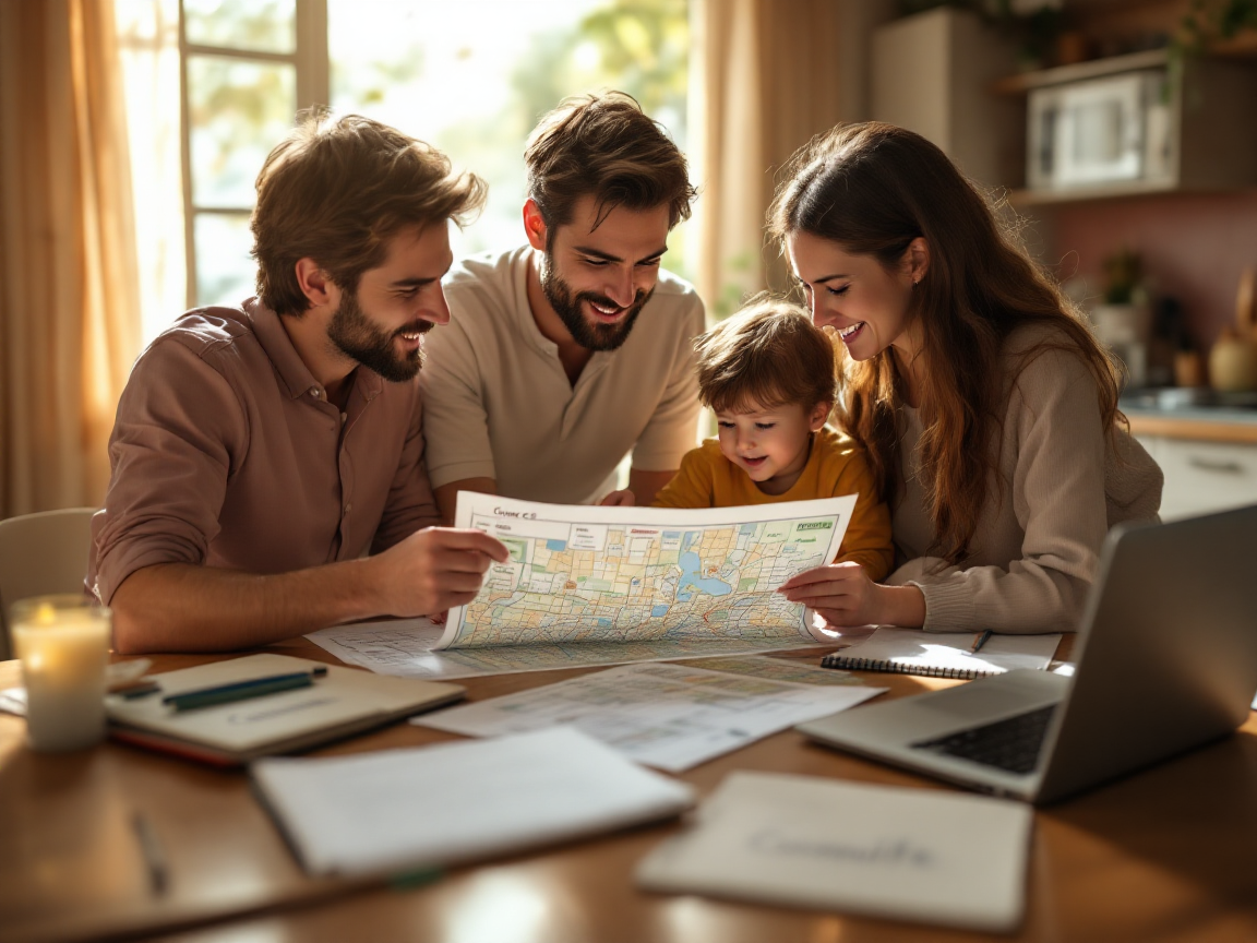 Elmhurst public school exterior in a quiet neighborhood